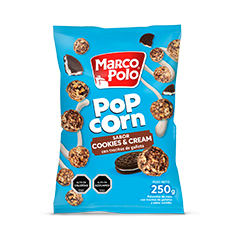 1 Pop Corn Cookies & Cream 250 g.