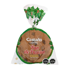1 Pan de Pascua Castaño Clásico 500 g.