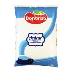 1 Azúcar Bonanza Blanca Granulada 1 kg.
