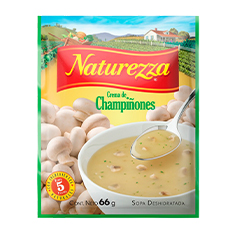 1 Crema Naturezza Champiñones 60 gr.