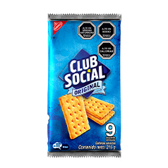 1 Galleta Club Social Clásica 216 gr.
