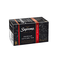 1 Té Supremo Ceylán Premium Bolsita 20 und.